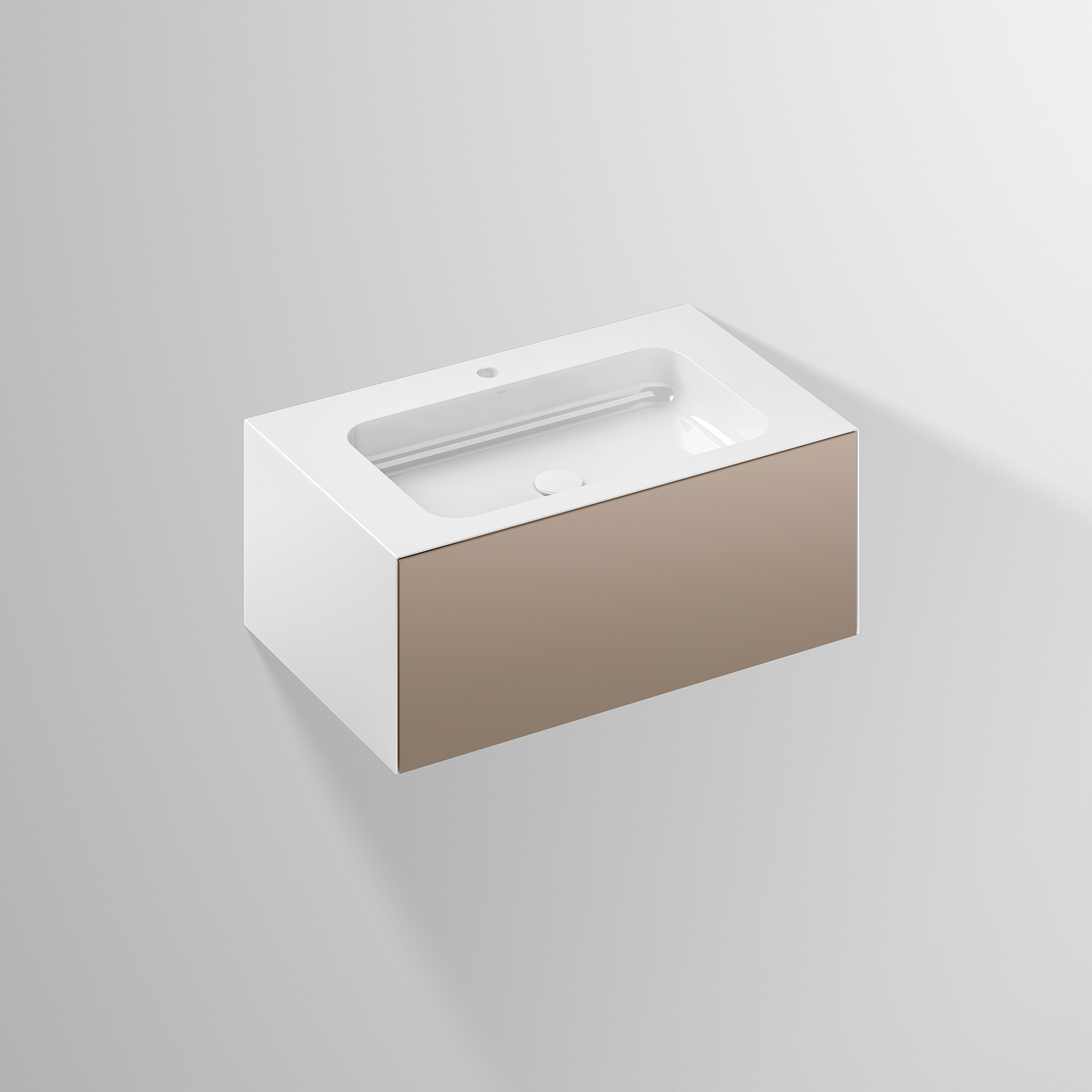 Alape Waschplatz Folio1 5155811 Lack seidenmatt Mondstein 5155811000