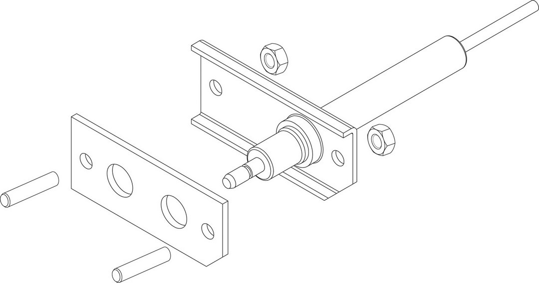 BOSCH Ersatzteil TTNR: 8738804966 ueberwachungselektrode VM G-Unit everp