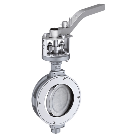 EBRO Klappe High Performance TYP HP 111 Zw.fl.g. GS-C25/Inconel DN100/HH PN10/16 50000339