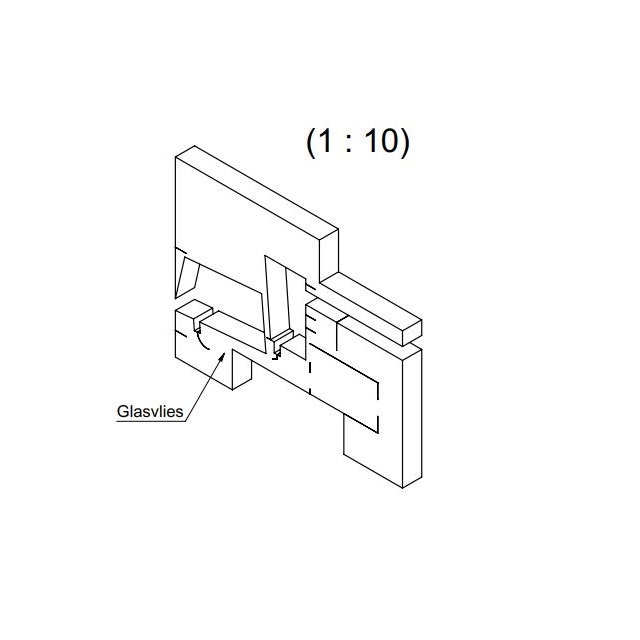 WINDHAGER Isolierung re.un. PW72-103 Isolierung rechts unten PW72-103 053845
