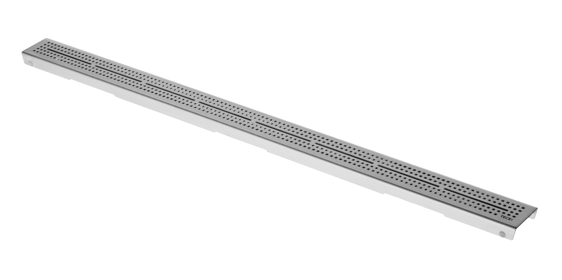 TECEdrainline Designrost "quadratum", Edelstahl gebuerstet, 700 mm 600751