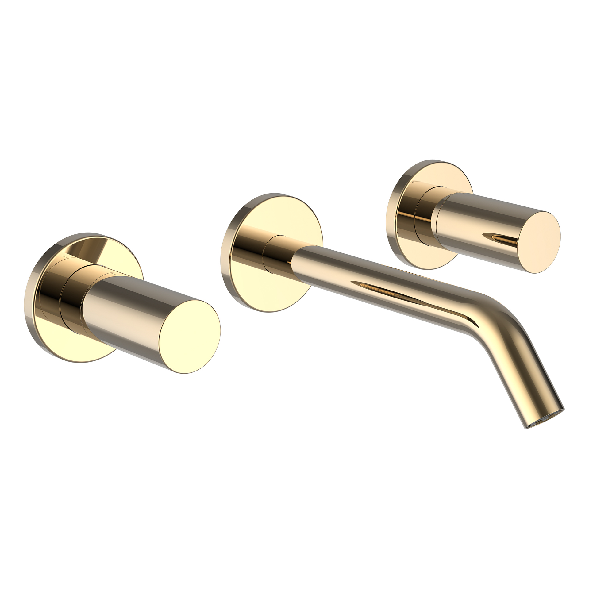 Laufen 3-Loch WT Mischer UP K-LAUFEN Auslauf 175 mm PVD Gold H3123360011201