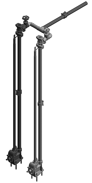 Jung Pumpen EINBAUSET-ERWEITERUNG DN40 DUO JP50691 Jung Pumpen EINBAUSET-ERWEITERUNG DN40 DUO JP50691