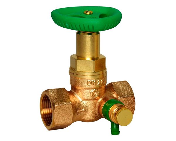 Flamco Rotguss-Kolbenventil DN50, Entleerung Muffe-Muffe M1204120 Flamco Rotguss-Kolbenventil DN50, Entleerung Muffe-Muffe M1204120