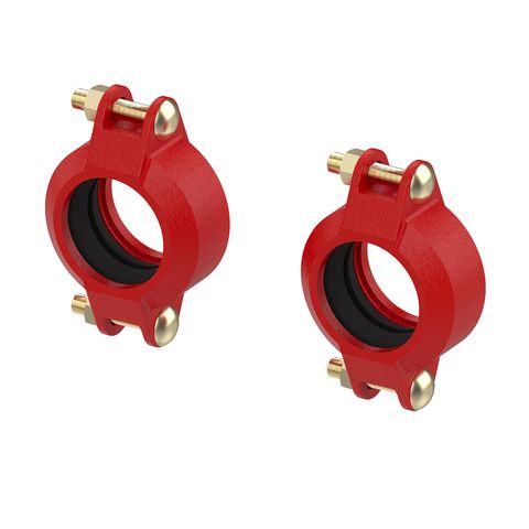 Flamco BigFixLock Kupplung, 1 Paar DN 50 / DN 100, 60,3 x 114,3 M66258.632 Flamco BigFixLock Kupplung, 1 Paar DN 50 / DN 100, 60,3 x 114,3 M66258.632