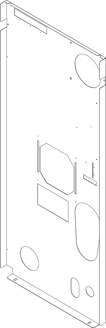BOSCH Ersatzteil TTNR: 8738804938 Rueckwand CLA-1 150 (r) everp BOSCH Ersatzteil TTNR: 8738804938 Rueckwand CLA-1 150 (r) everp