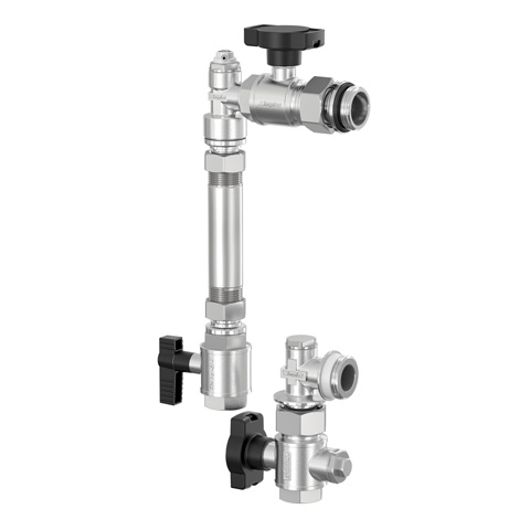 Flamco WM-Zaehler-Anbauset Universal senkr. DN20 G3/4i x G1a MS vern. F14031 Flamco WM-Zaehler-Anbauset Universal senkr. DN20 G3/4i x G1a MS vern. F14031