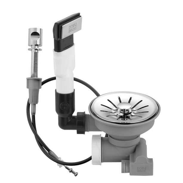 Dornbracht Ablaufgarnitur mechanisch SERIENNEUTRAL 10405003 Edelstahl 10405003-85