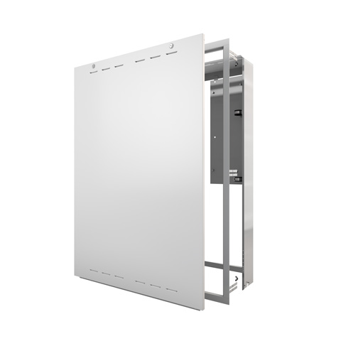 Flamco Unterputz-Haube wandhaeng., funkausl. Haube montiert, 1300 X 845 X 150-245 M11100.29K