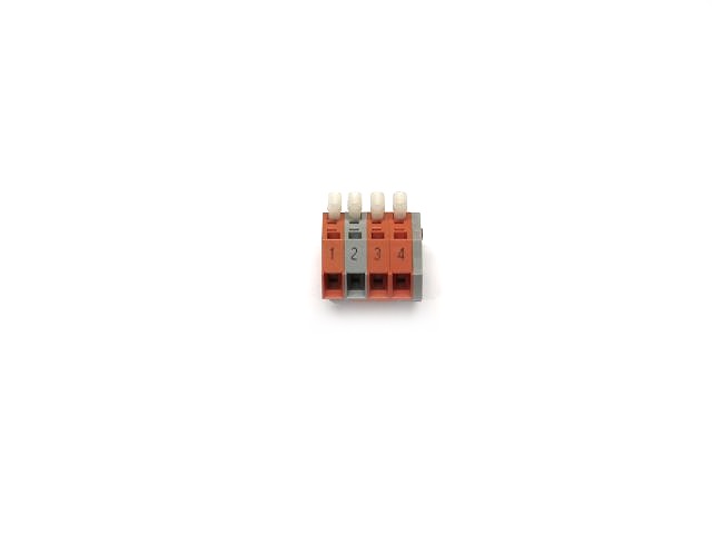 WINDHAGER WAGO-BLOCK 261 1-4 PMX, BW2T, Wagoblock 261 5tlg."ext. Waerme" 1-4 006835