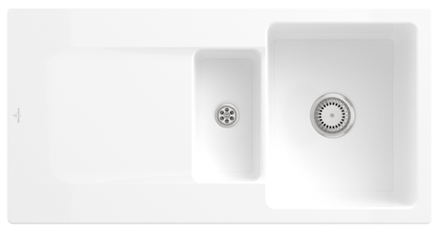 Villeroy Boch Einbauspuele Siluet 60 R 333701 1000x 510mm Rechteck Weiss Alpin CeramicPlus 333701R1 Villeroy Boch Einbauspuele Siluet 60 R 333701 1000x 510mm Rechteck Weiss Alpin CeramicPlus 333701R1