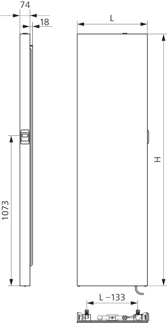 Kermi E-Panel Plan Hyg T10 1800x74x400 max.P 1000, ant.gr., SK2, li, m.Stecker P2E10180040J9EK Kermi E-Panel Plan Hyg T10 1800x74x400 max.P 1000, ant.gr., SK2, li, m.Stecker P2E10180040J9EK