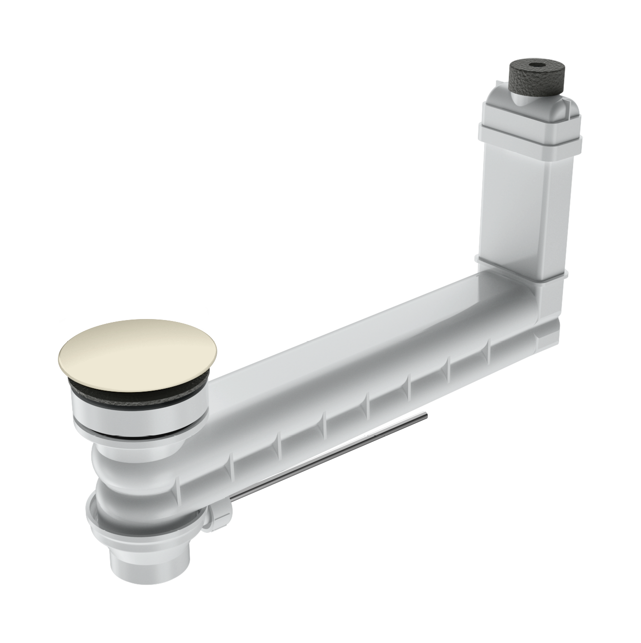 Kaldewei Ab-+ueberlaufventil CLOU Mod. 3900 f. Excenterbet.,Deckel email., rund,perg 905300000231