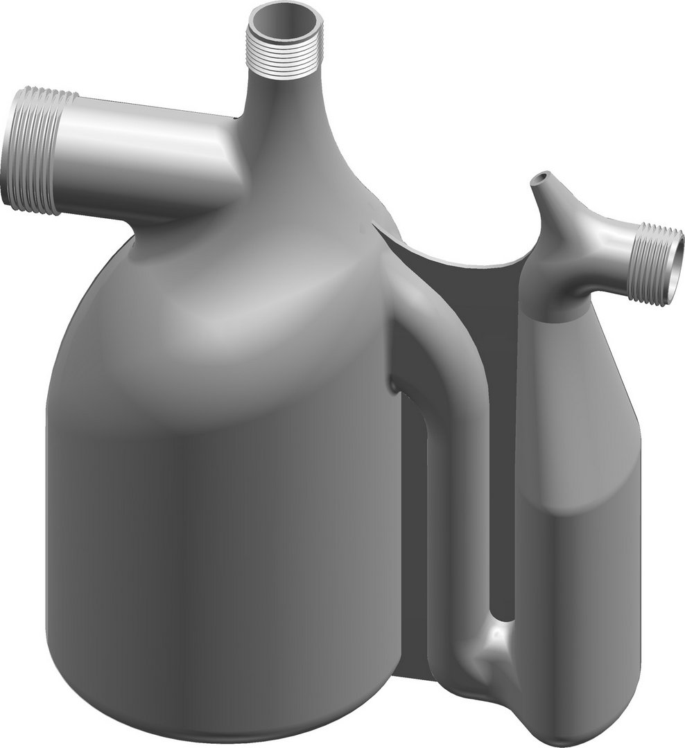 BOSCH Ersatzteil TTNR: 8738808191 Siphon GB402 Sperrhoehe 145mm everp