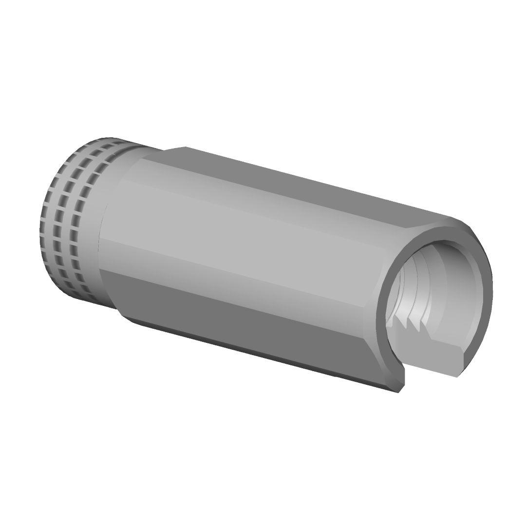 Dornbracht Anschluss ERSATZTEILE 091110073 D 20 x 52,5 mm roh vernickelt 091110073-07