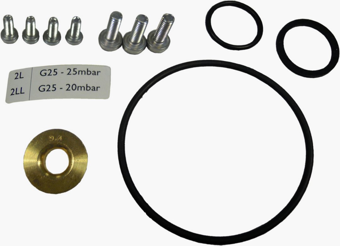 BOSCH Ersatzteil TTNR: 7746901753 Gasduese 2LL 2Ei - Conv. Set (80-100 kW)