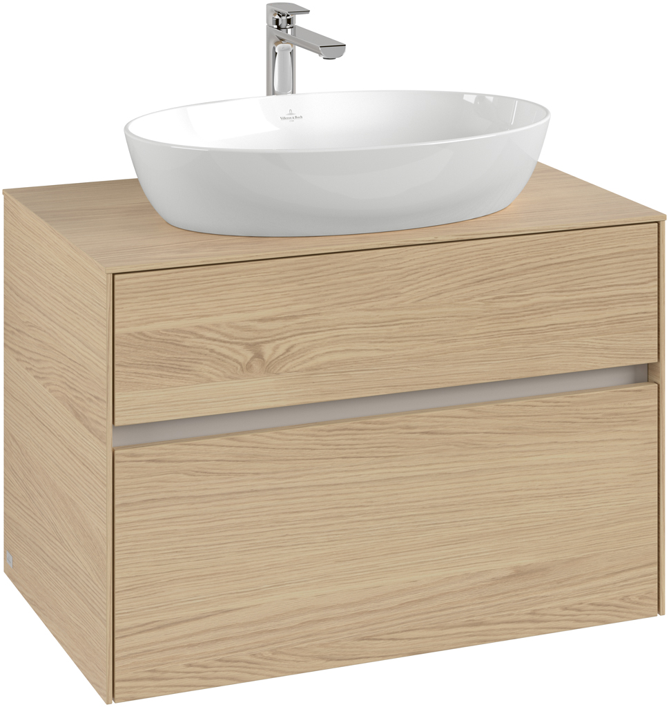 CHIC Set 80 cm mit Lichtspiegel Arizona Oak SCHI00VHR1