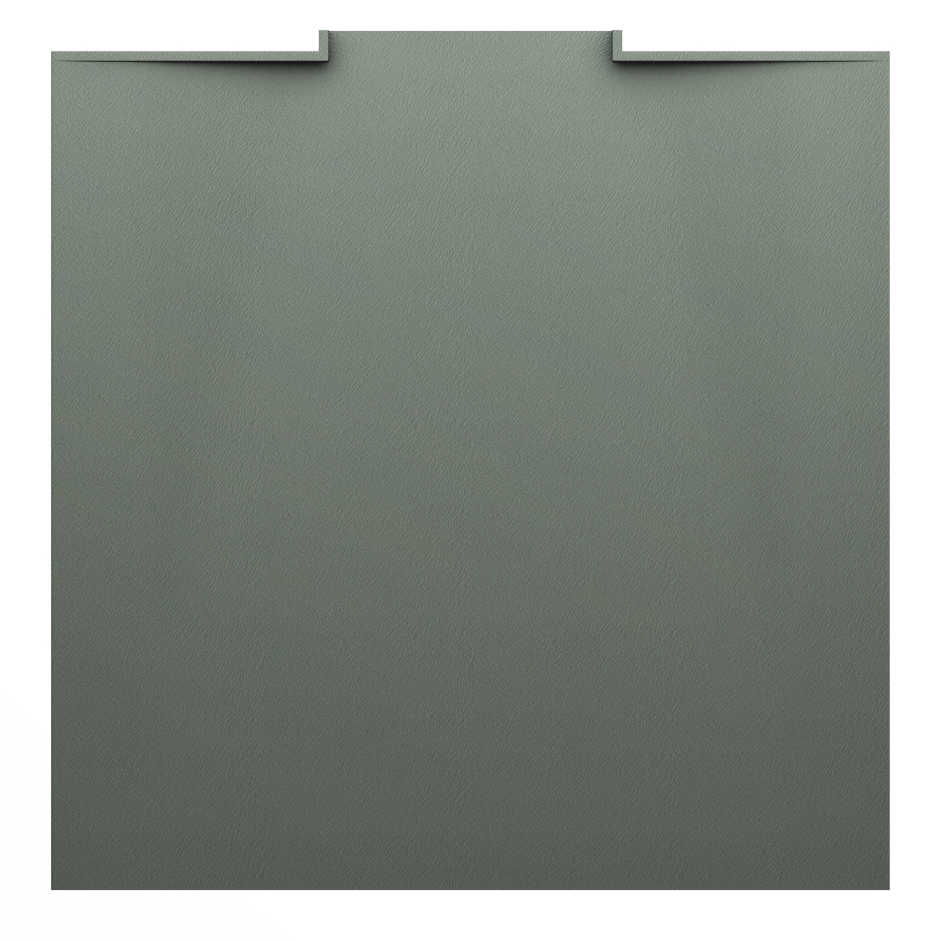 Laufen DW NIA 800x800x28 Marbond mit Wandablauf betongrau H2100300790001