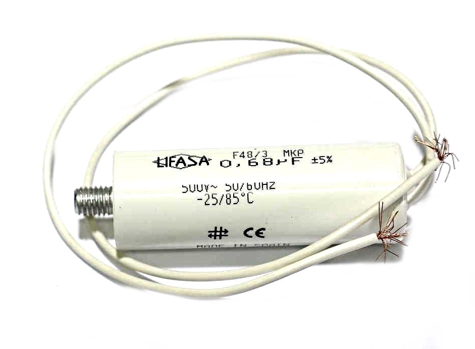 WINDHAGER Motorkondensator F48/3 0,68?F Kondensator Motor 0,68?F Umschaltung PMX 007328