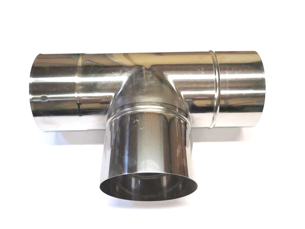 WINDHAGER T-STueCK DN150 EDELST. Art.Nr. Edelstahl - T-Stueck (? 150 mm) einwandig 013149