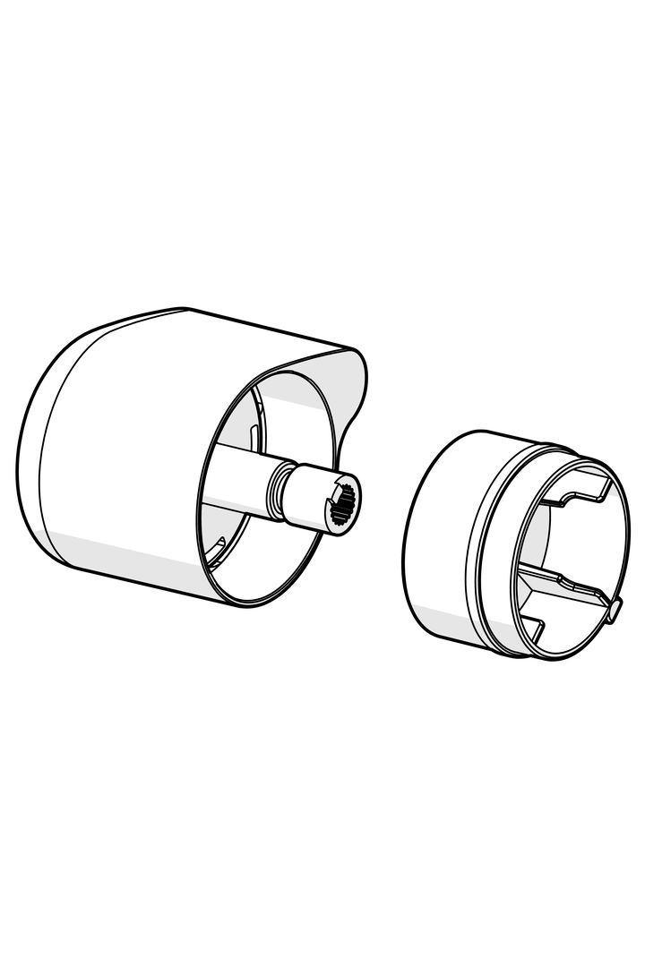 Hansa Absperrgriff HANSA 1006584V chr 1006584V