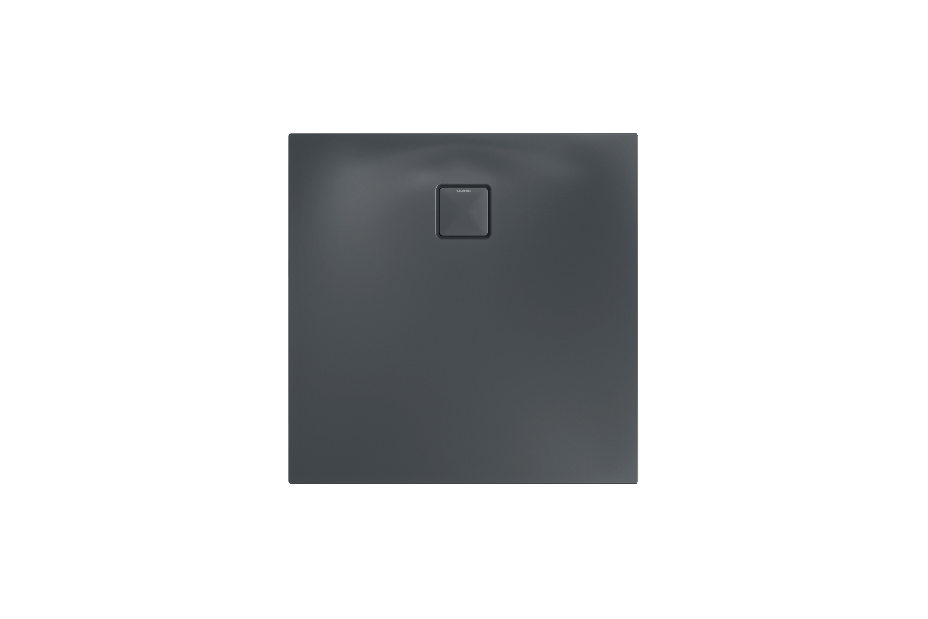 Kaldewei Duschwanne ALUVIA Mod.3253,900x900x20mm,cool grey 80,Invisible Grip,SolidLite 325311111666