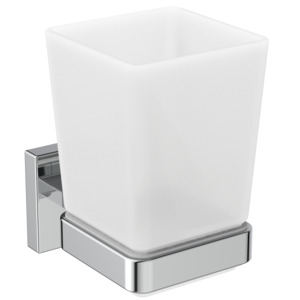 Ideal Standard Zahnputzbecher IOM Cube, Chrom E2204AA