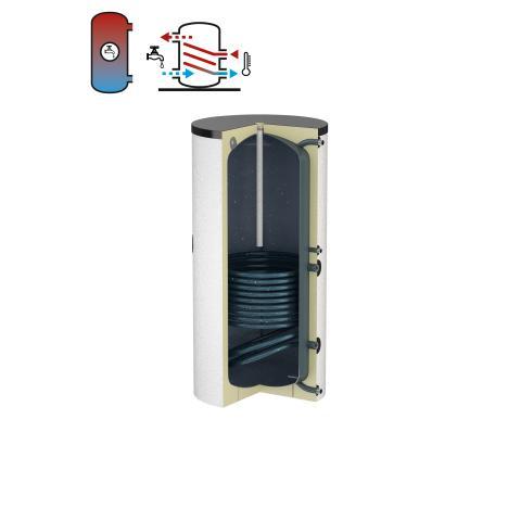 Flamco Standspeicher Flamcoextherm Duo 120 L weiss emailliert 18500