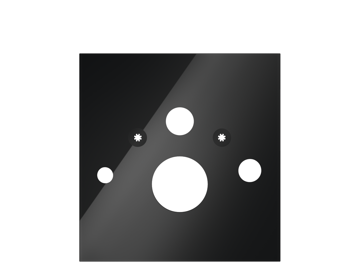 TECElux WC-Glasplatte f. Dusch-WC Toto+Geberit Gl. schw. glzd. 9650106 TECElux WC-Glasplatte f. Dusch-WC Toto+Geberit Gl. schw. glzd. 9650106