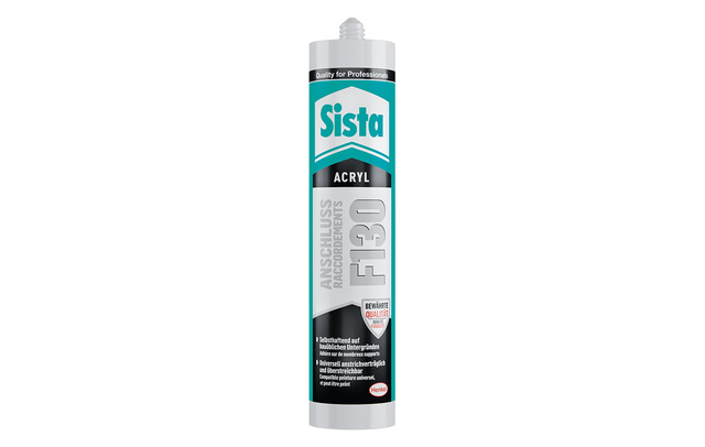 Walraven Acryl Sista F130 300ml fuer Anschlussfugen innen und aussen weiss HE-L40WS Walraven Acryl Sista F130 300ml fuer Anschlussfugen innen und aussen weiss HE-L40WS