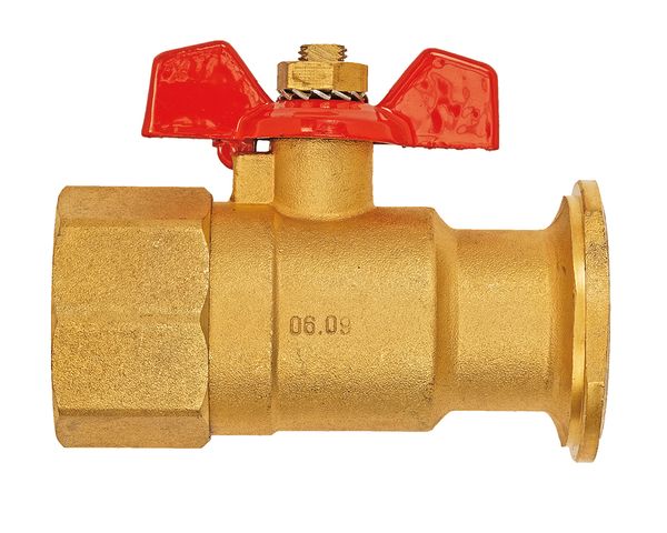 Flamco Kugelhahn 1 1/4" IG + UWM 2" ME-61840
