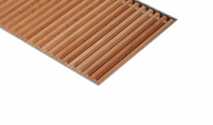 Jaga MiniCanal Hybrid DYNAMIC H14 L110 B26 Designo Holzrollrost Buche lack. DBV52% MDCL01411026DBV Jaga MiniCanal Hybrid DYNAMIC H14 L110 B26 Designo Holzrollrost Buche lack. DBV52% MDCL01411026DBV