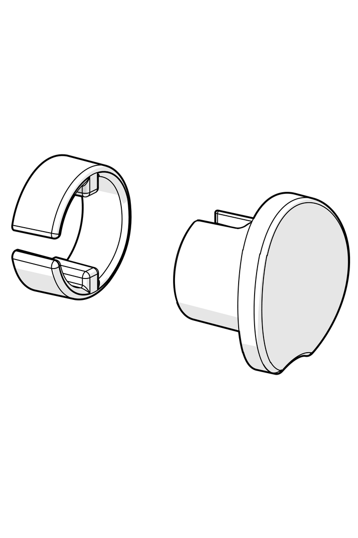Hansa Abdeckstopfen HANSA 1010087V chr 1010087V