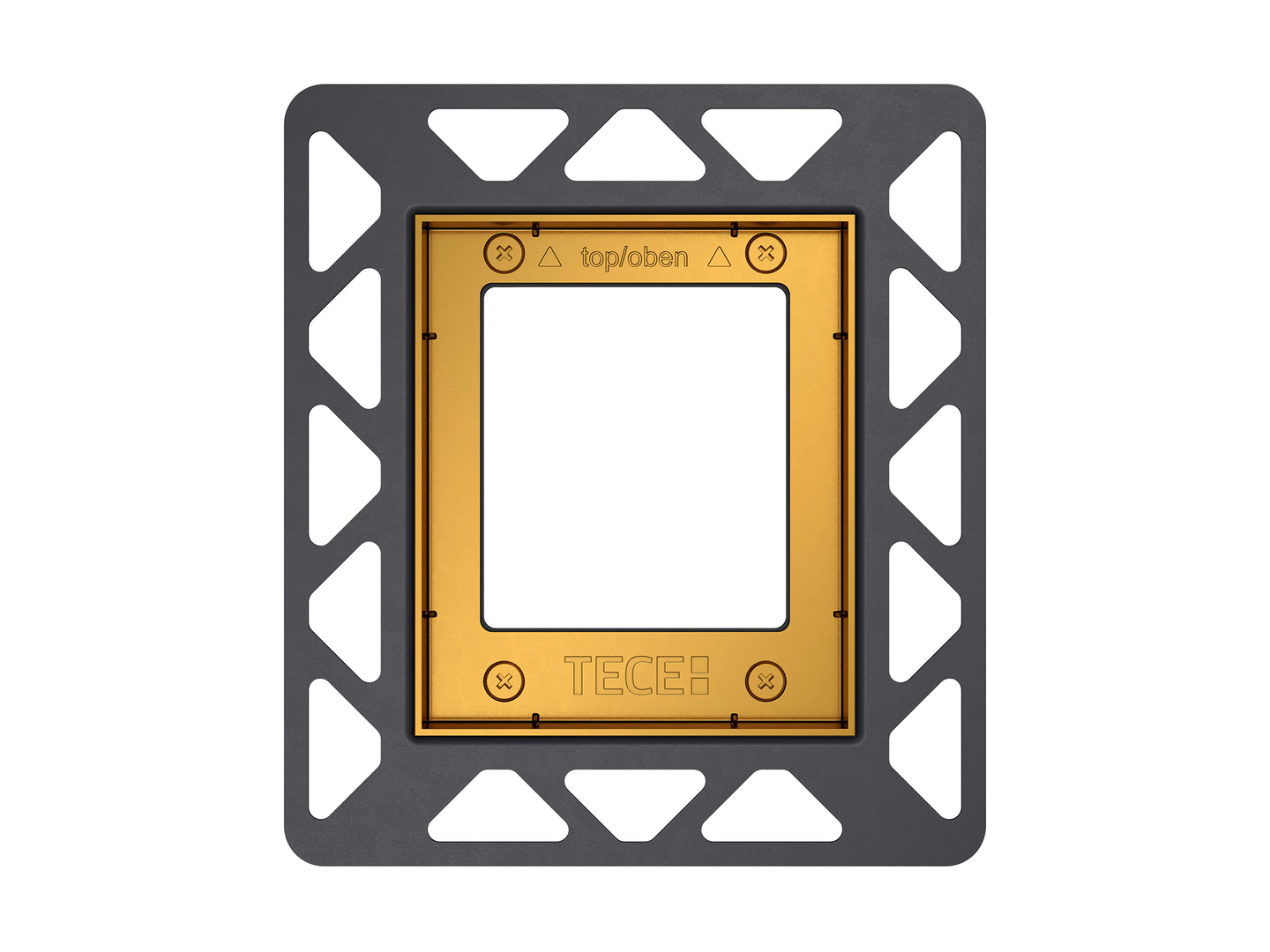 TECE Urinal-Einbaurahmen fuer flaechenbuendige Montage vergoldet 9242648 TECE Urinal-Einbaurahmen fuer flaechenbuendige Montage vergoldet 9242648