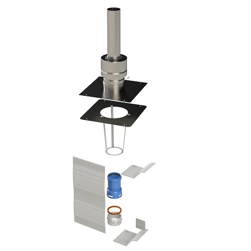 Skoberne CB-Schachtabdeckung Metall, flex, Endrohr D 80/88 761172