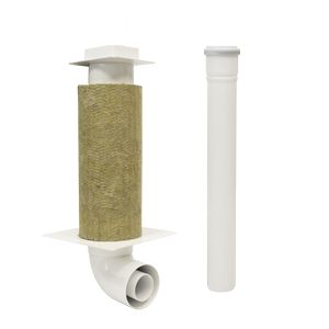 Skoberne SKOBIFIX30nano Deckenanschluss Element mit Anschlussbogen 87 Grad 731038