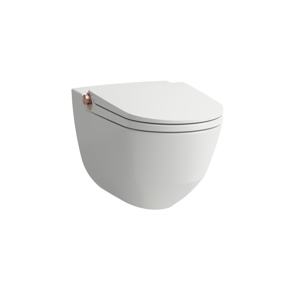Laufen Dusch-T-WC wandh. RIVA 600x355x405 rim. LCC we m. Controller Rosegold gl H8206914030001 Laufen Dusch-T-WC wandh. RIVA 600x355x405 rim. LCC we m. Controller Rosegold gl H8206914030001