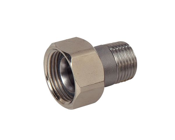 Flamco Verschraubung DN15, Aussengewinde kugeldichtend, ueM G 3/4 x AG 1/2 M1390501