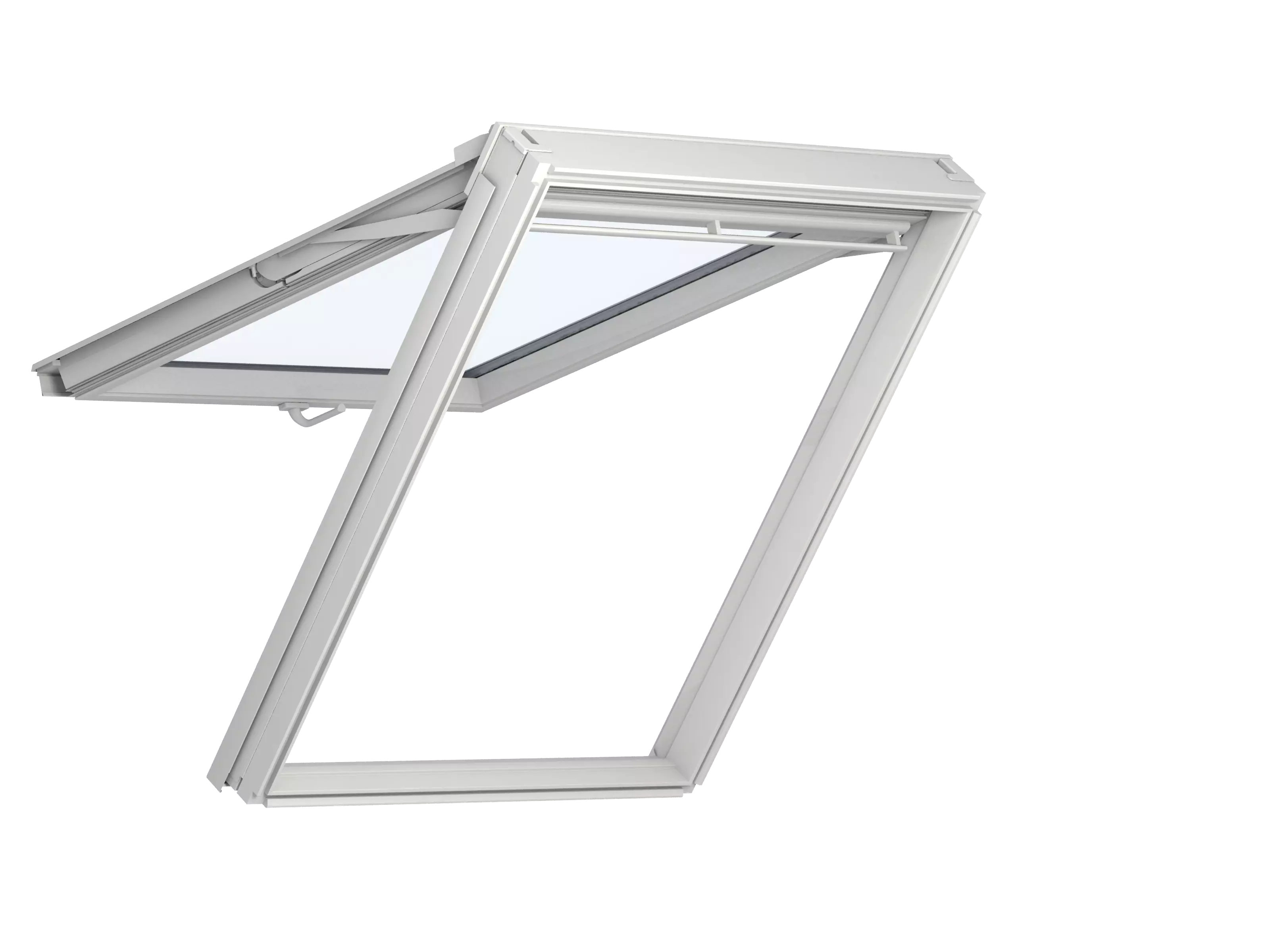 VELUX Klapp-Schw.Kunststoff Polyur. EN. Austau. Alu 113x124 VKU Y85 0081