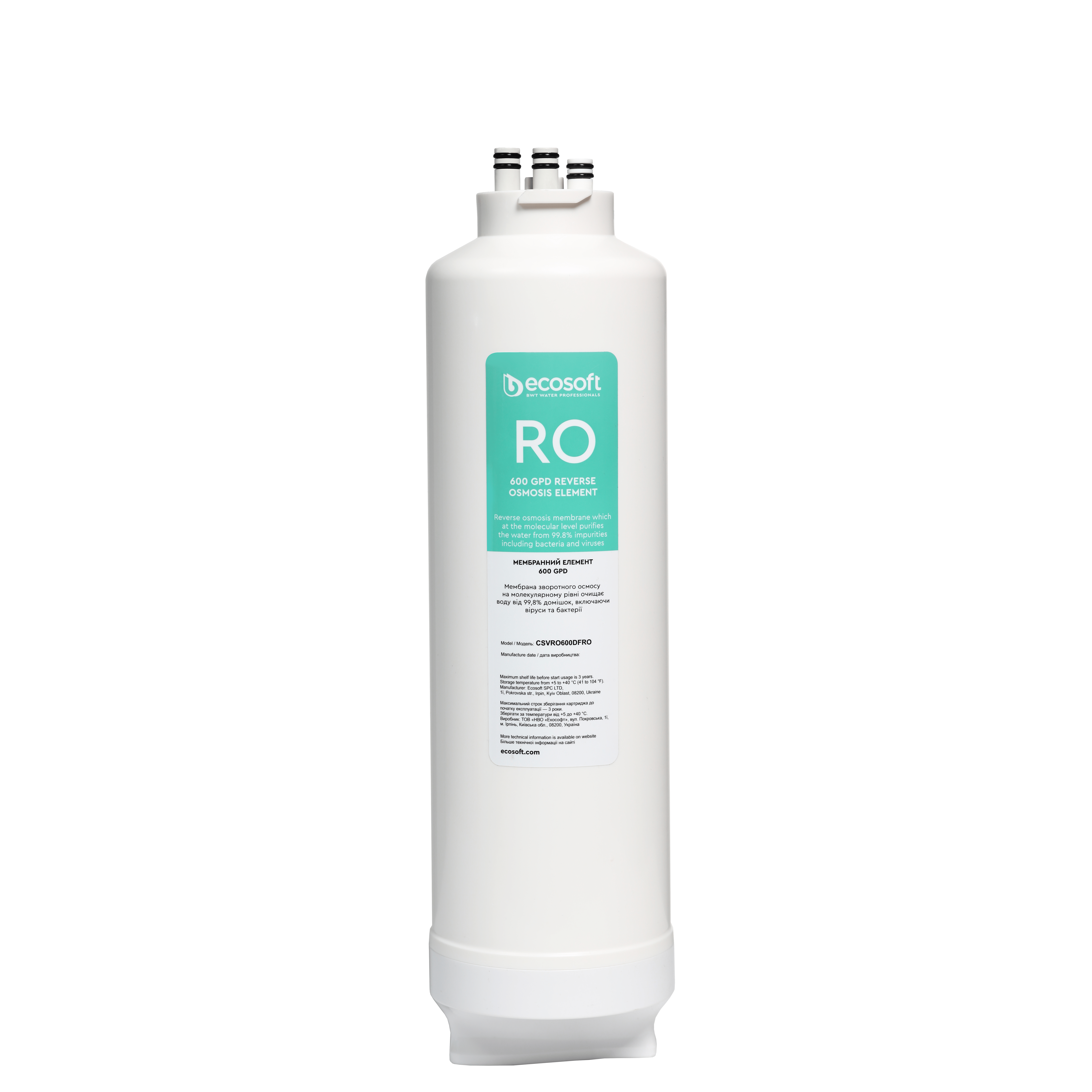 BWT Ecosoft RO 600 GPD Membranelement für CROSS 90 CSVRO600DFRO BWT Ecosoft RO 600 GPD Membranelement für CROSS 90 CSVRO600DFRO