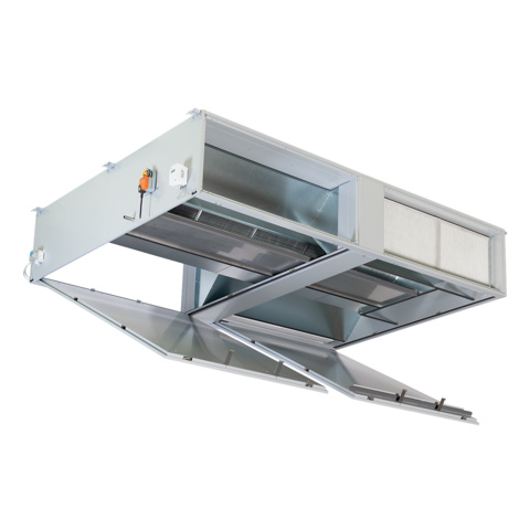 Kampmann WRG-Modul m. Gegenstrom-Platten-WTA Typ 0930170000D BG:09, Anschluss links 15000930170000D