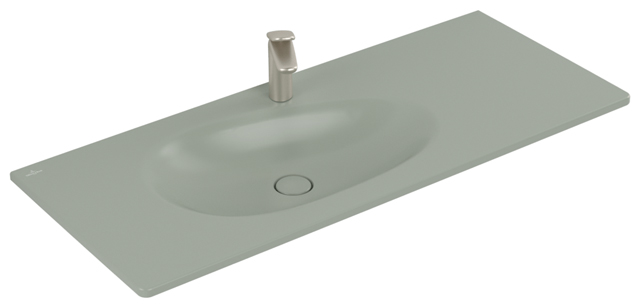 Villeroy Boch Schrankwaschtisch Antao 4A77LB 1200x 500x150mm re-eckig Morning Green cplus 4A77LBR8