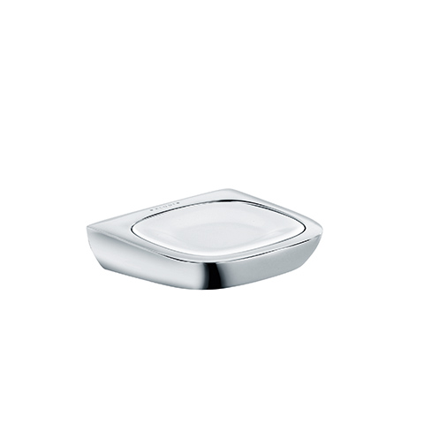 KLUDI AMBA Seifenschale aus Prozellan chrom 5398505 KLUDI AMBA Seifenschale aus Prozellan chrom 5398505