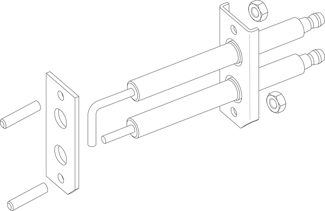 BOSCH Ersatzteil TTNR: 8738804967 Zuendelektrode VM G-Unit everp