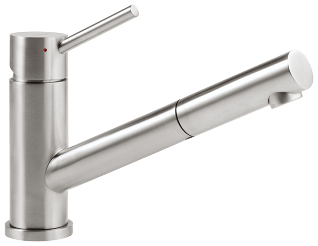 Villeroy Boch Kuechenarmatur Como Shower 45x250x183mm Edelstahl massiv 925200LC Villeroy Boch Kuechenarmatur Como Shower 45x250x183mm Edelstahl massiv 925200LC