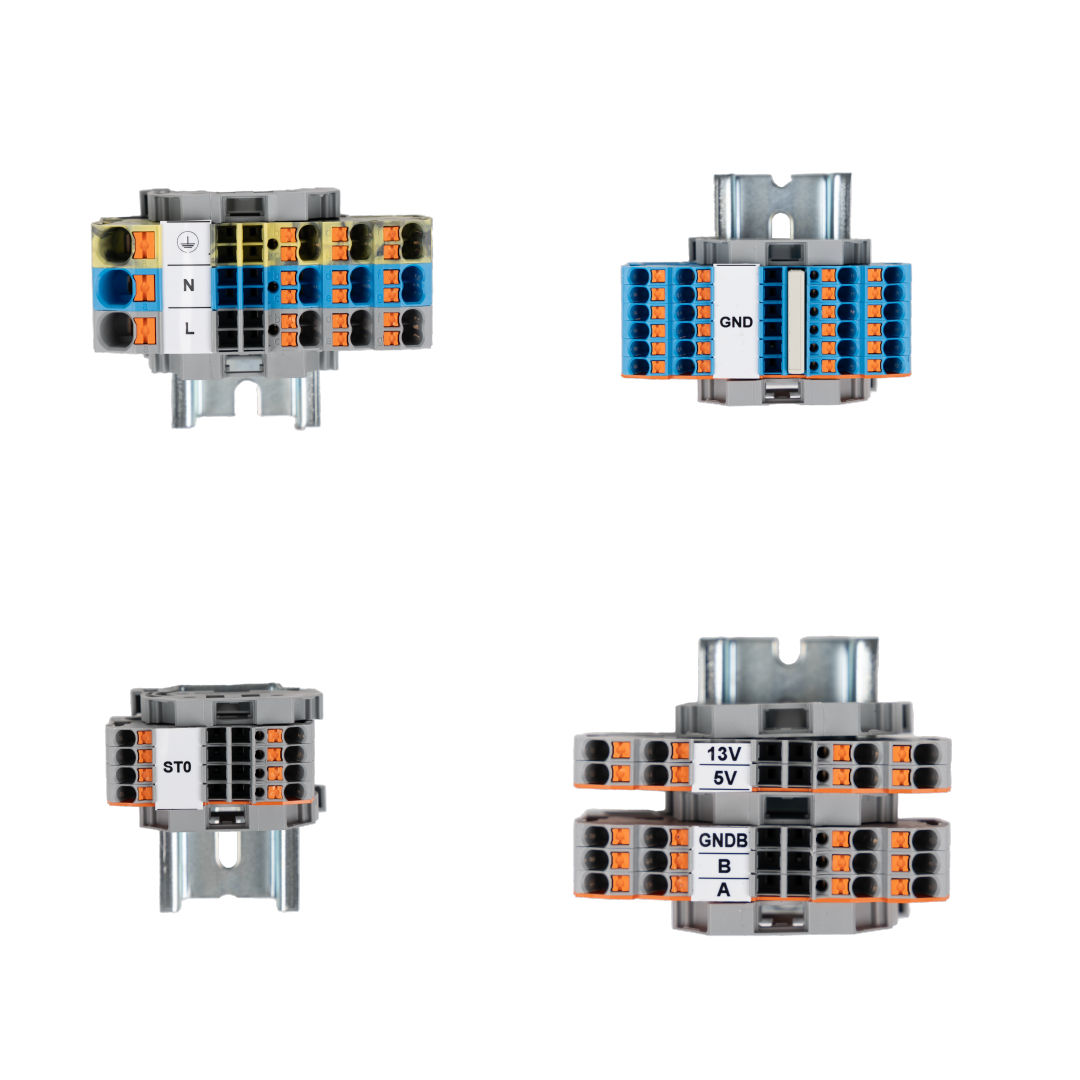 2-Leiter Durchgangsklemme blau 2,5mm2 fuer dynamic pro S / M / L W90922