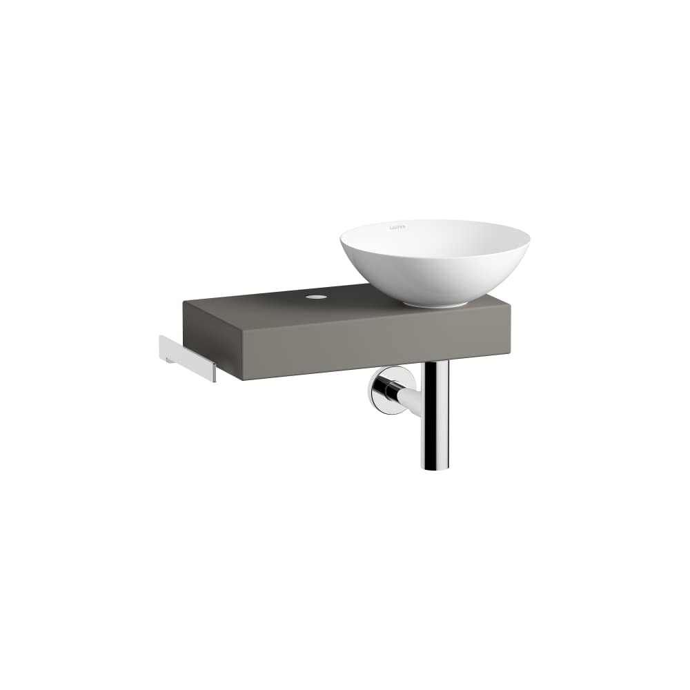 Laufen Pack PICCOLO NOVO 555x320x400 WT-Schale li +Plt m.Zub. 1Hl. o.uel. Grav H561PN37071111