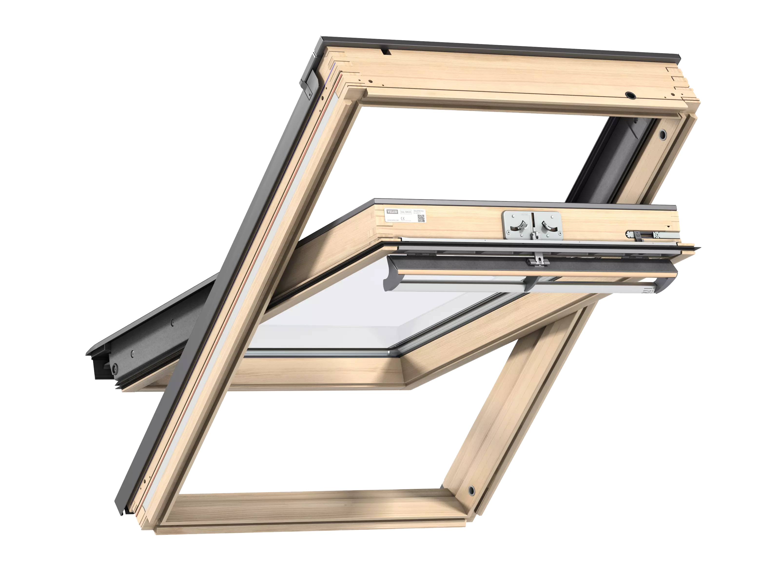 VELUX Schwingfenster klar lack EN.PLUS Kupfer 55x98 GGL CK04 3166 VELUX Schwingfenster klar lack EN.PLUS Kupfer 55x98 GGL CK04 3166