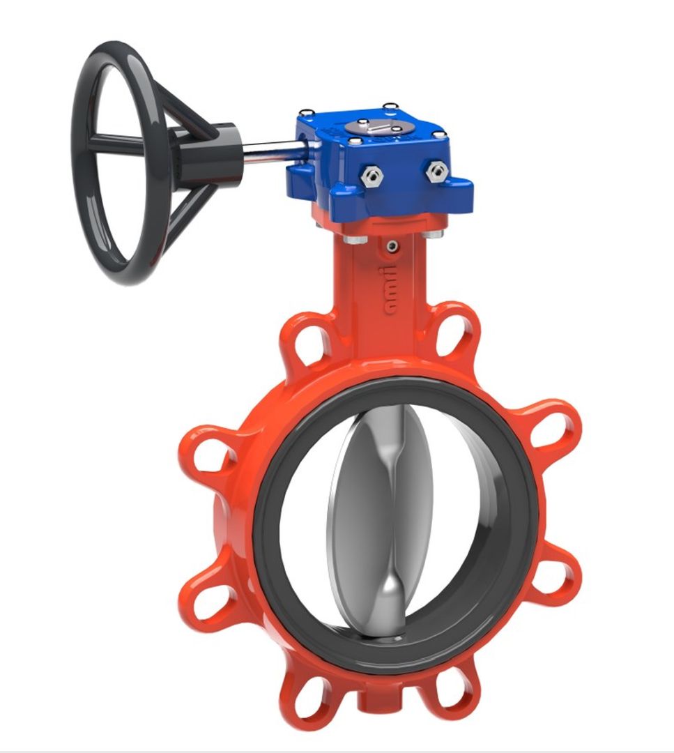 KSB Einklemm-Absperrklappe BOAX-S mit Getriebe MS50 PN6/10/16, DN250, EPDM 05185200 KSB Einklemm-Absperrklappe BOAX-S mit Getriebe MS50 PN6/10/16, DN250, EPDM 05185200