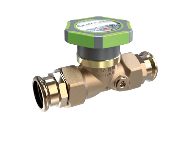 ABA System-Kolbenventil Mapress,RG, DN12 15 mm, o. Entl. 71472.015.2